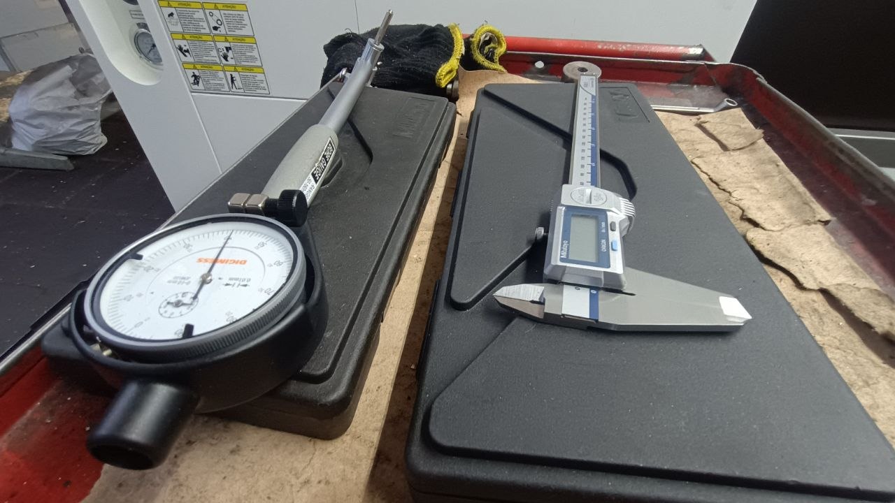 Medição e controle dimensional na Usimari